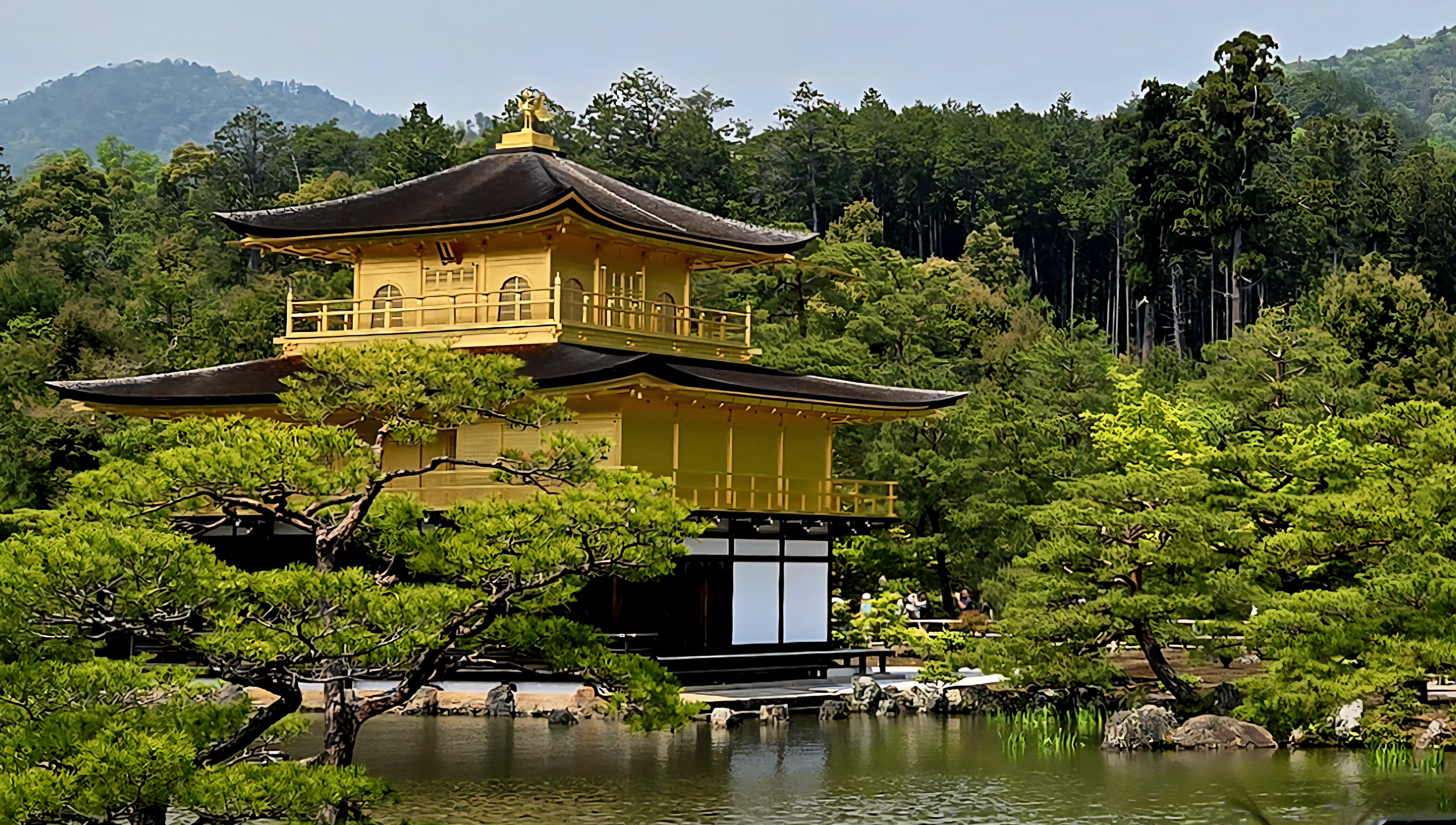 Traditional Japanese temple in Kyoto